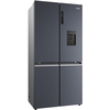 Haier HCR5919EHMB American Fridge Freezer, Black, E Rated,  Plumbed