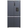 Haier HCR5919EHMB American Fridge Freezer, Black, E Rated,  Plumbed