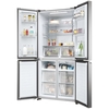 Haier HCR3818ENMM American Fridge Freezer,  Non-Plumbed, Stainless Steel, E Rated