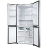 Haier HCR3818ENMM American Fridge Freezer,  Non-Plumbed, Stainless Steel, E Rated