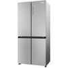 Haier HCR3818ENMM American Fridge Freezer,  Non-Plumbed, Stainless Steel, E Rated