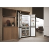 Haier HCR3818ENMM American Fridge Freezer,  Non-Plumbed, Stainless Steel, E Rated