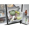 Haier HSW79F18DIPT American Fridge Freezer,  Plumbed, Black, D Rated