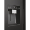 Haier HSW79F18DIPT American Fridge Freezer,  Plumbed, Black, D Rated