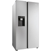 Haier HSW59F18DIMM American Fridge Freezer,  Plumbed, Stainless Steel, D Rated