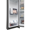 Haier HSW59F18DIMM American Fridge Freezer,  Plumbed, Stainless Steel, D Rated