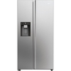 Haier HSW59F18DIMM American Fridge Freezer,  Plumbed, Stainless Steel, D Rated