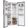 Haier HSR5918DNMP American Fridge Freezer,  Non-Plumbed, Stainless Steel, D Rated
