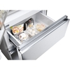 Haier HFR5719ENMG FD 70 Series 5 American Fridge Freezer, Stainless Steel, E Rated,  Non-Plumbed