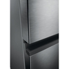 Haier HTW5618DWMG Total No Frost Fridge Freezer, 60/40, Stainless Steel, D Rated