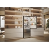 Haier HTW5618DWMG Total No Frost Fridge Freezer, 60/40, Stainless Steel, D Rated