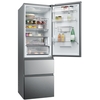 Haier HTW5618DWMG Total No Frost Fridge Freezer, 60/40, Stainless Steel, D Rated