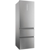 Haier HTW5618ENMG 3D 60 Series 5 Total No Frost Fridge Freezer, 60/40, Silver, E Rated