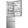 Haier HTW5618EWMG 3D 60 Series 5 Total No Frost Fridge Freezer, 60/40, Silver, E Rated