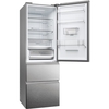 Haier HTW5618EWMG 3D 60 Series 5 Total No Frost Fridge Freezer, 60/40, Silver, E Rated