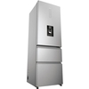 Haier HTW5618EWMG 3D 60 Series 5 Total No Frost Fridge Freezer, 60/40, Silver, E Rated