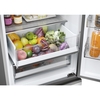Haier HTW5618EWMG 3D 60 Series 5 Total No Frost Fridge Freezer, 60/40, Silver, E Rated