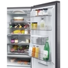 Haier HTW5618EWMP Total No Frost Fridge Freezer, 60/40, Grey, E Rated