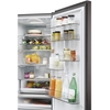 Haier HDPW5620ANPD No Frost Fridge Freezer, 70/30, Grey, A Rated