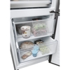 Haier HDPW5620ANPD No Frost Fridge Freezer, 70/30, Grey, A Rated