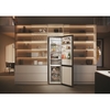 Haier HDPW5620ANPD No Frost Fridge Freezer, 70/30, Grey, A Rated