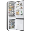 Haier HDPW5620ANPD No Frost Fridge Freezer, 70/30, Grey, A Rated