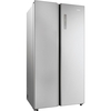 Haier HSW59F18DNMM American Fridge Freezer, Stainless Steel, D Rated,  Non-Plumbed