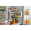 Haier HSW59F18DNMM American Fridge Freezer, Stainless Steel, D Rated,  Non-Plumbed