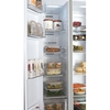 Haier HSW59F18DNMM American Fridge Freezer, Stainless Steel, D Rated,  Non-Plumbed