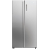 Haier HSW59F18DNMM American Fridge Freezer, Stainless Steel, D Rated,  Non-Plumbed