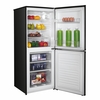 Candy CCH1S513EBK-1 Static Fridge Freezer, 50/50, Black, E Rated