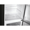 Candy CCH1S513EBK-1 Static Fridge Freezer, 50/50, Black, E Rated