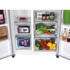 Hoover HHSBSO-6174XK-1 500 Maxi American Fridge Freezer, Stainless Steel, E Rated,  Non-Plumbed