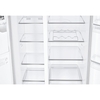 Hoover HOSR5918EIXK American Fridge Freezer, Stainless Steel, E Rated,  Plumbed