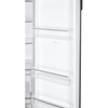 Hoover HOSR5918EIXK American Fridge Freezer, Stainless Steel, E Rated,  Plumbed