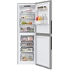 Hoover HVT3CLECKIHS-1 Low Frost Fridge Freezer, 50/50, Stainless Steel, E Rated
