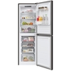 Hoover HVT3CLECKIHB-1 Low Frost Fridge Freezer, 50/50, Black, E Rated