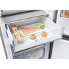 Haier HDPW5620DNPK No Frost Fridge Freezer, 70/30, Stainless Steel, D Rated