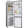 Haier HDPW5620DNPK No Frost Fridge Freezer, 70/30, Stainless Steel, D Rated