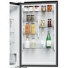 Haier HTW3618ENPB No Frost Fridge Freezer, 60/40, Black, E Rated