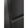 Haier HTW3618ENPB No Frost Fridge Freezer, 60/40, Black, E Rated