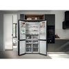 Haier HCR39F19ENPT American Fridge Freezer, Black, E Rated,  Non-Plumbed