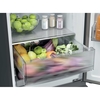 Haier HTR3518ENMTK No Frost Fridge Freezer, 60/40, Black, E Rated