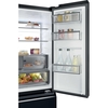 Haier HFR79F19DFGB American Fridge Freezer, Black, D Rated,  Plumbed