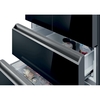 Haier HFR79F19DFGB American Fridge Freezer, Black, D Rated,  Plumbed