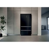 Haier HFR79F19DFGB American Fridge Freezer, Black, D Rated,  Plumbed