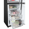 Hoover HONCQ3T518ENTK Total No Frost Fridge Freezer, 50/50, Black, E Rated