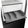 Hoover HONCQ3T518ENTK Total No Frost Fridge Freezer, 50/50, Black, E Rated