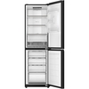 Hoover HONCQ3T518ENTK Total No Frost Fridge Freezer, 50/50, Black, E Rated