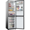 Hoover HONCQ3T518ENTK Total No Frost Fridge Freezer, 50/50, Black, E Rated